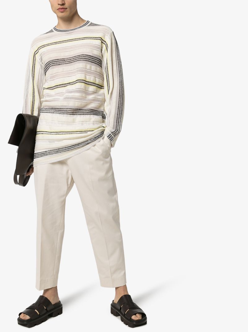 Striped Knit Sweater