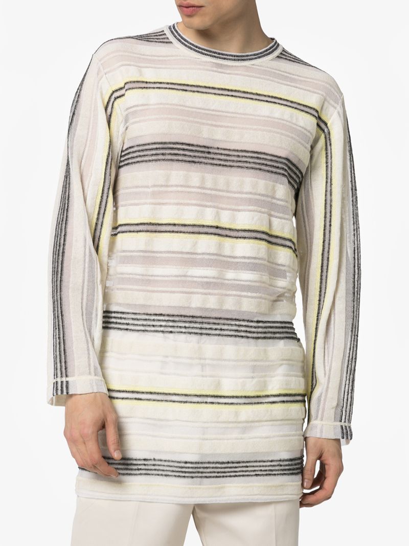 Striped Knit Sweater