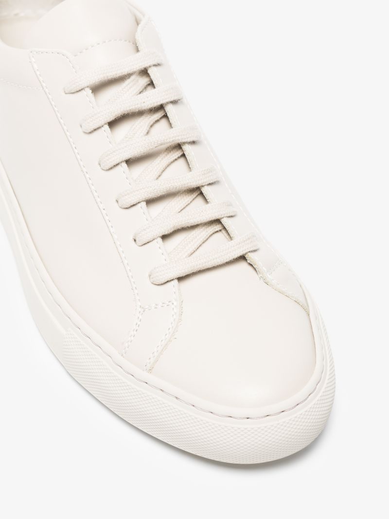 Neutral Achilles Leather Low Top Sneakers
