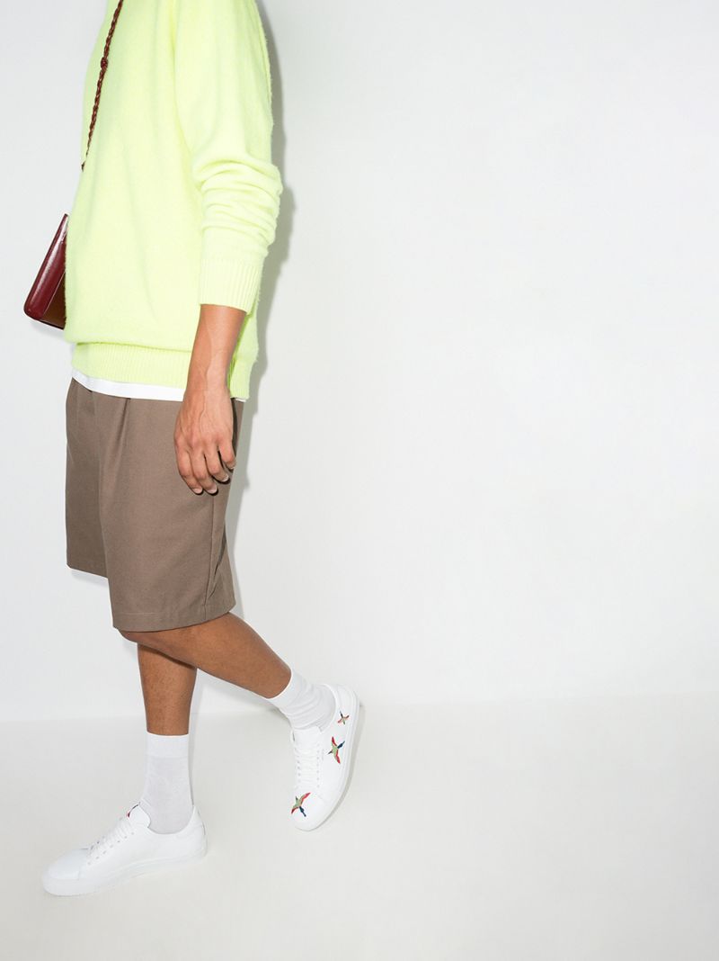 White Birds Clean 90 Leather Sneakers