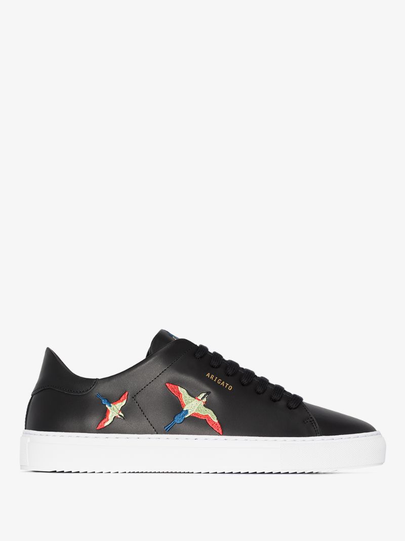 Black Birds Clean 90 Leather Sneakers