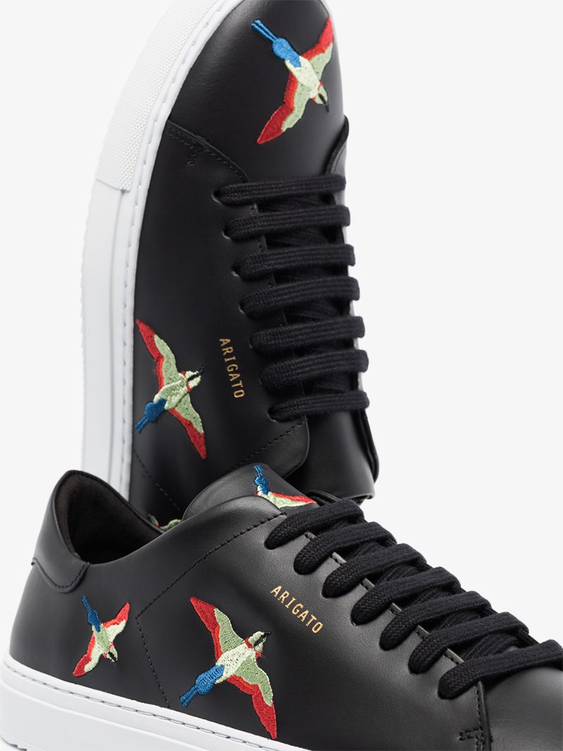 Black Birds Clean 90 Leather Sneakers