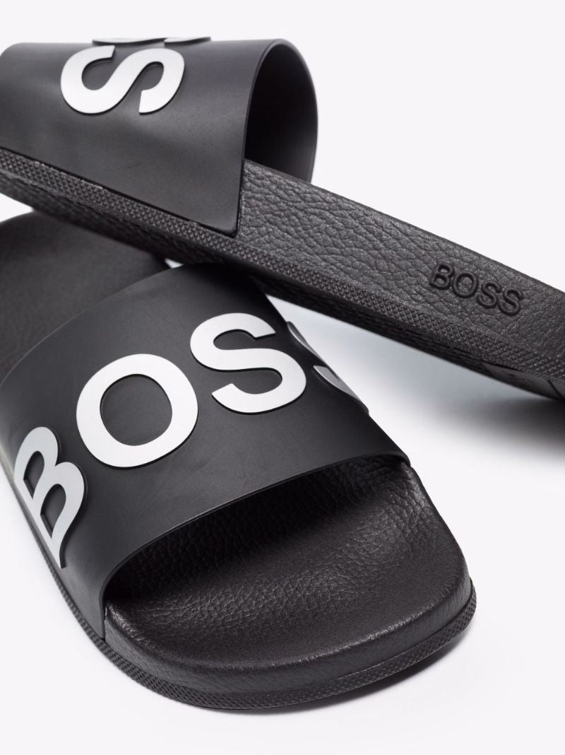 Black Logo Print Slides