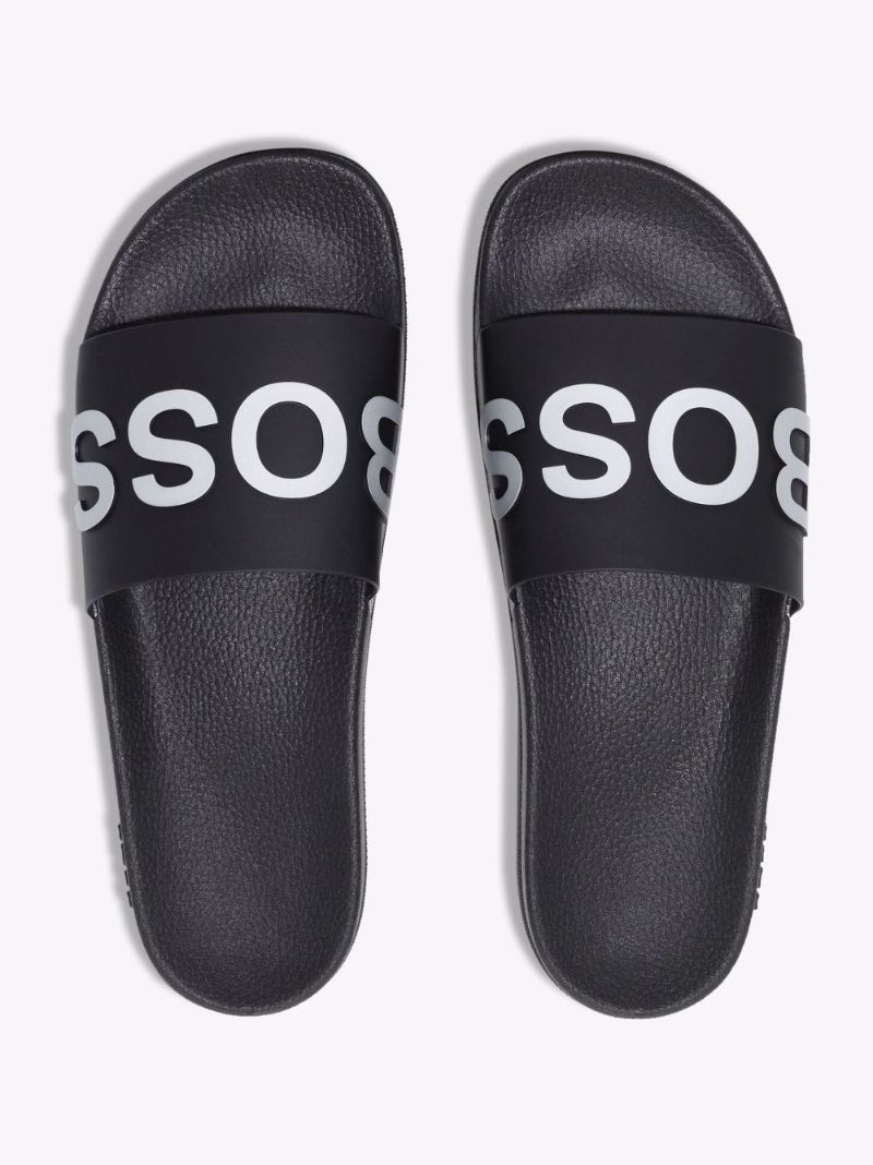 Black Logo Print Slides