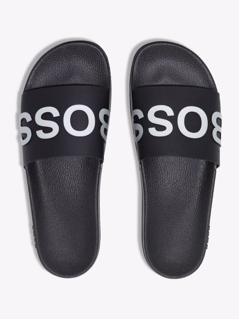 Black Logo Print Slides