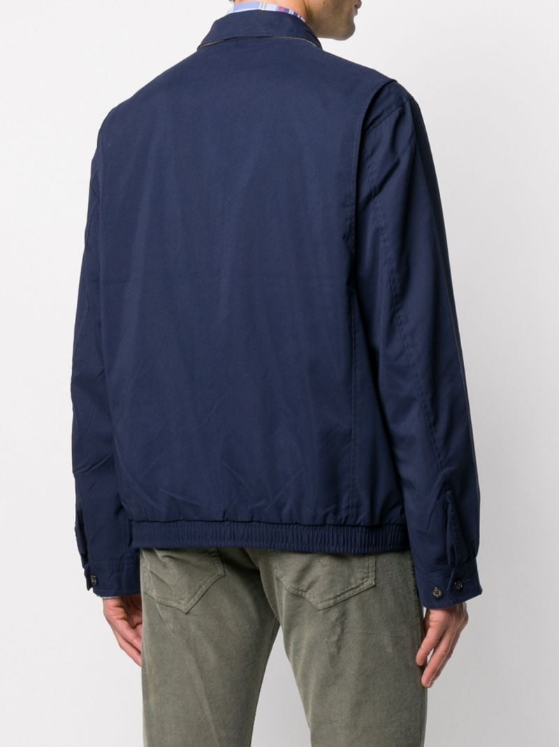 Blue Polo Pony Zipped Jacket