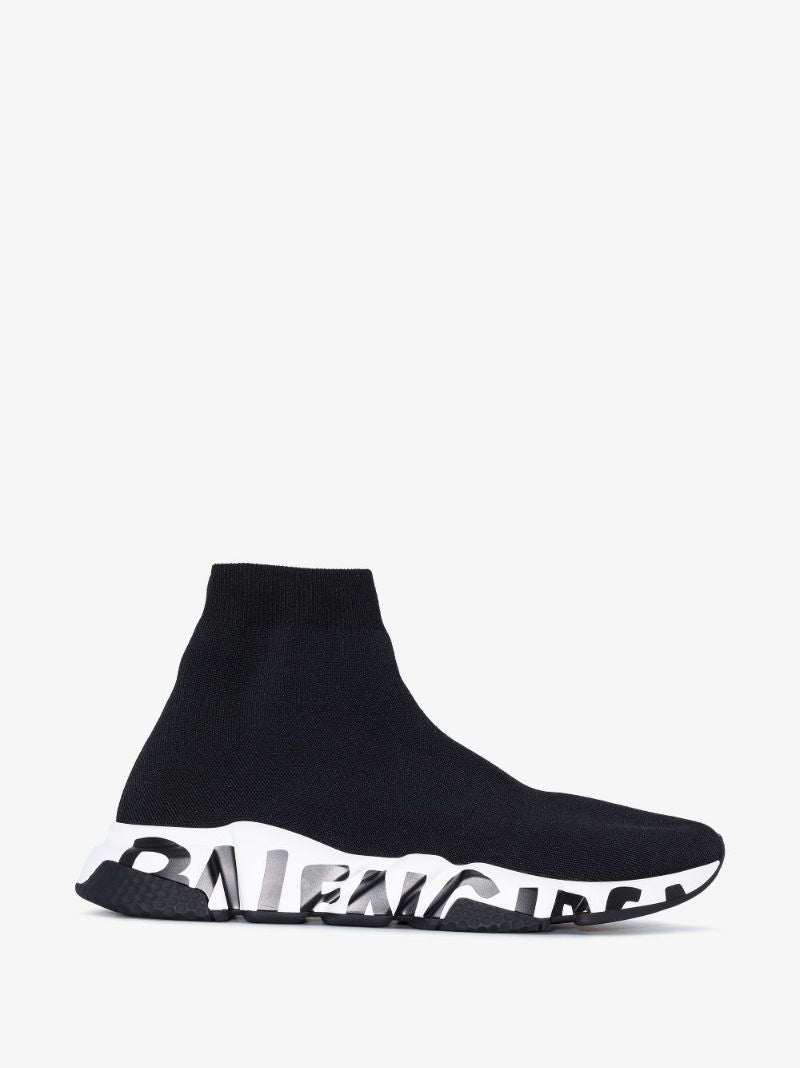 Black Speed Sock Sneakers