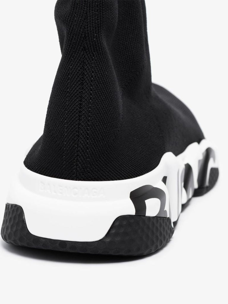 Black Speed Sock Sneakers