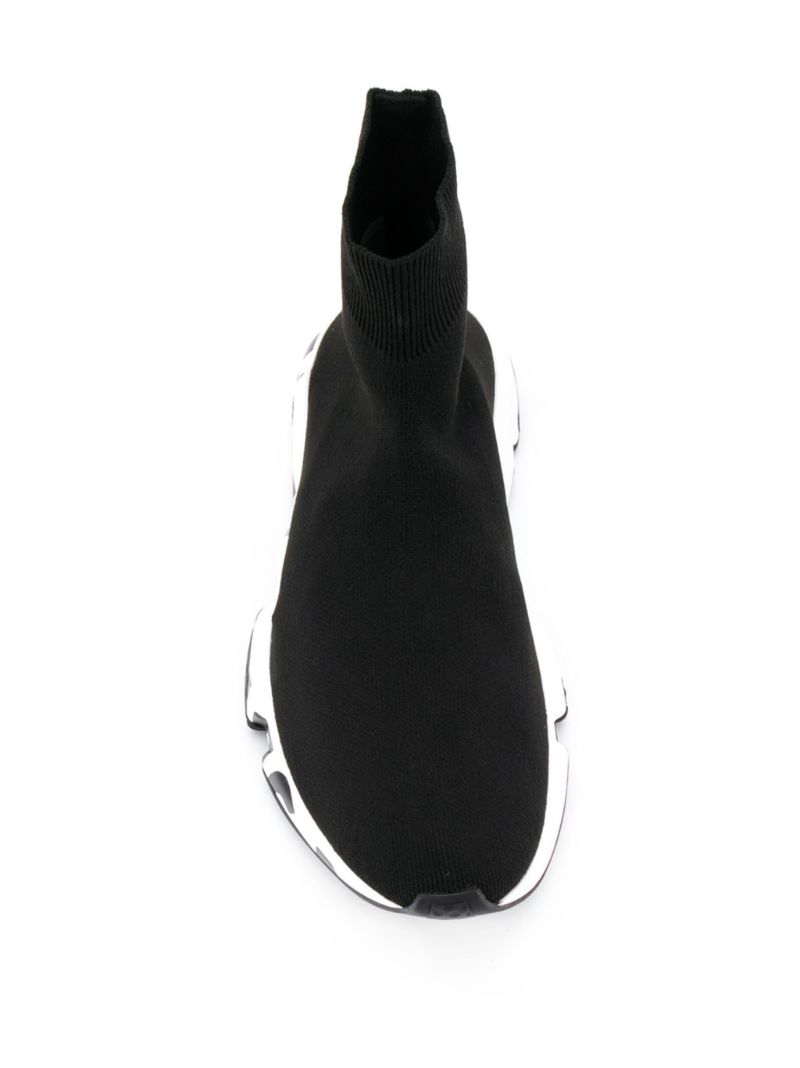 Black Speed Sock Sneakers