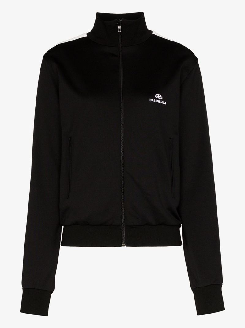 Striped Logo Track Jacket