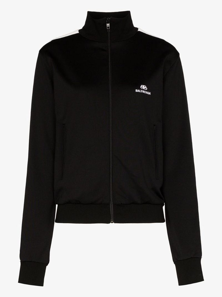 Striped Logo Track Jacket