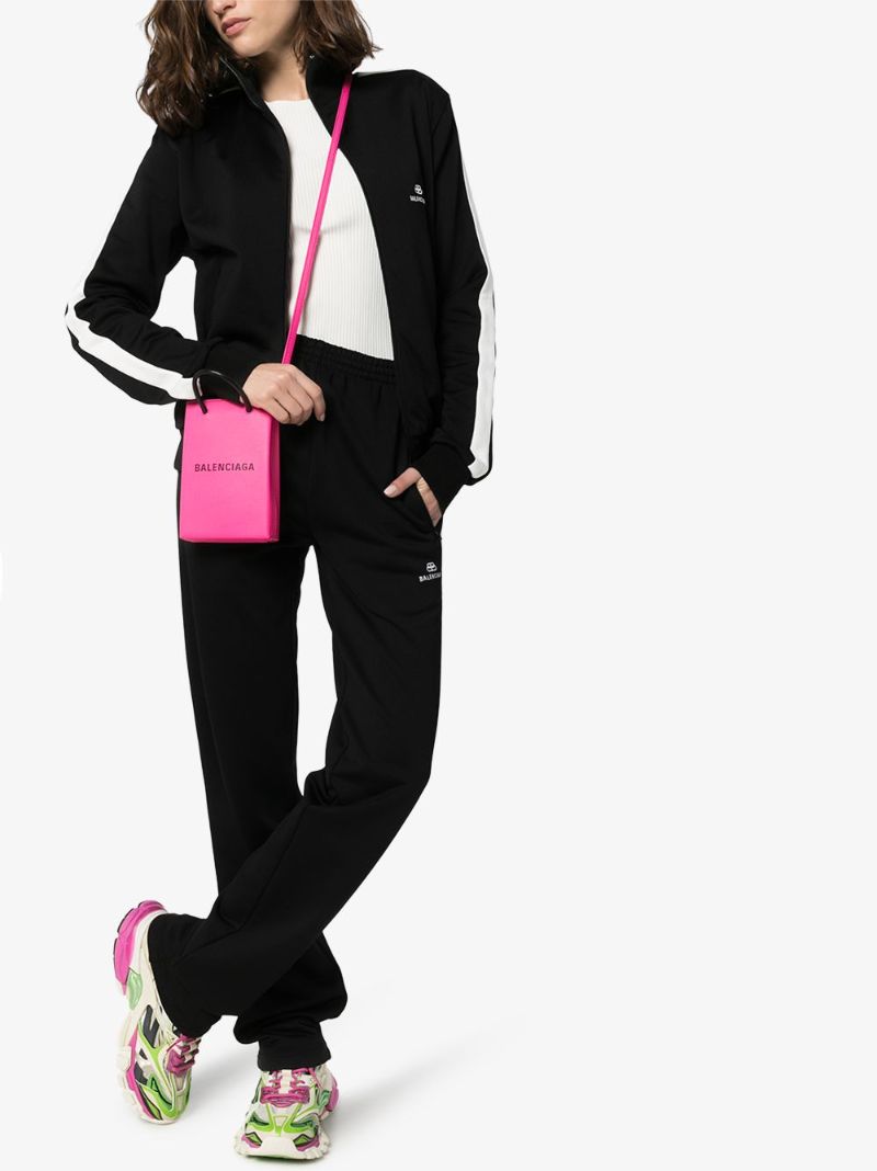 Striped Logo Track Jacket