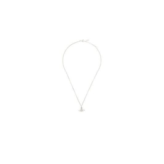 Silver-tone Mayfair Bas Relief Pendant Necklace