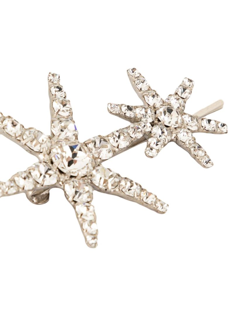 Silver-tone Venus Crystal Hair Pin