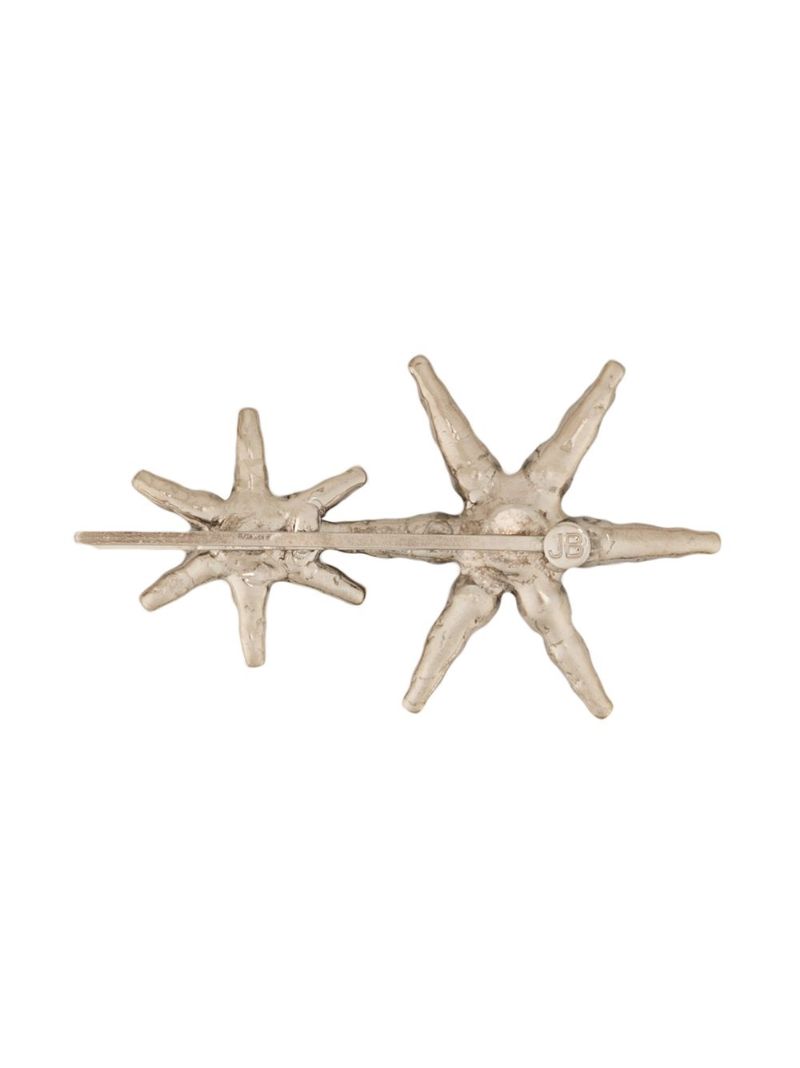 Silver-tone Venus Crystal Hair Pin