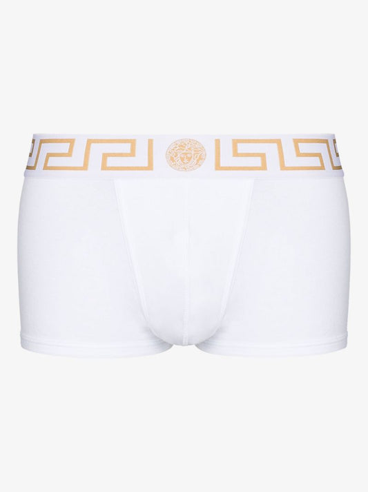 Medusa Greek Key Waistband Boxer Shorts