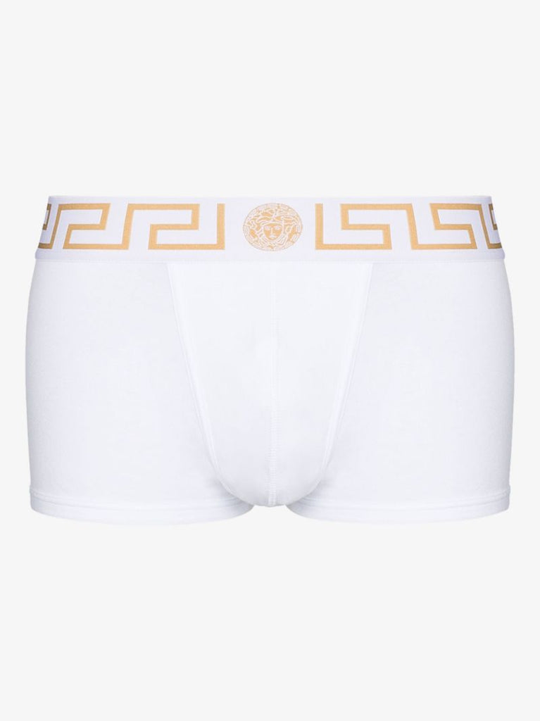 Medusa Greek Key Waistband Boxer Shorts