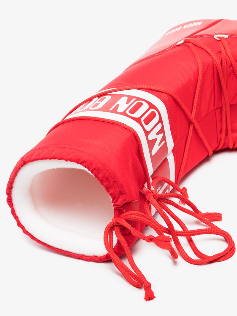 Red Classic Icon Snow Boots