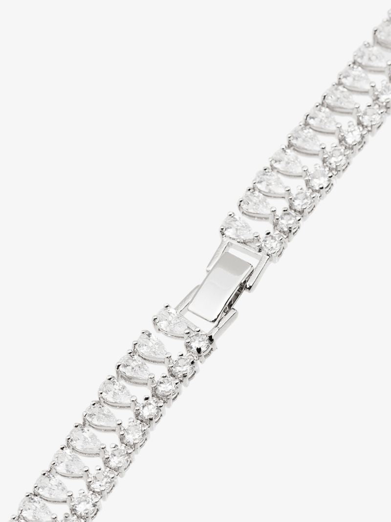 Silver-plated Nostalgia Tassel Choker