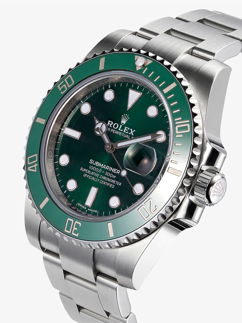 Vintage Stainless Steel Rolex Submariner Hulk Watch