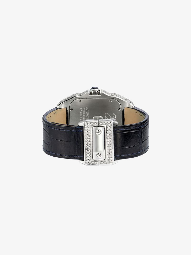 Vintage Cartier Santos Diamond Watch