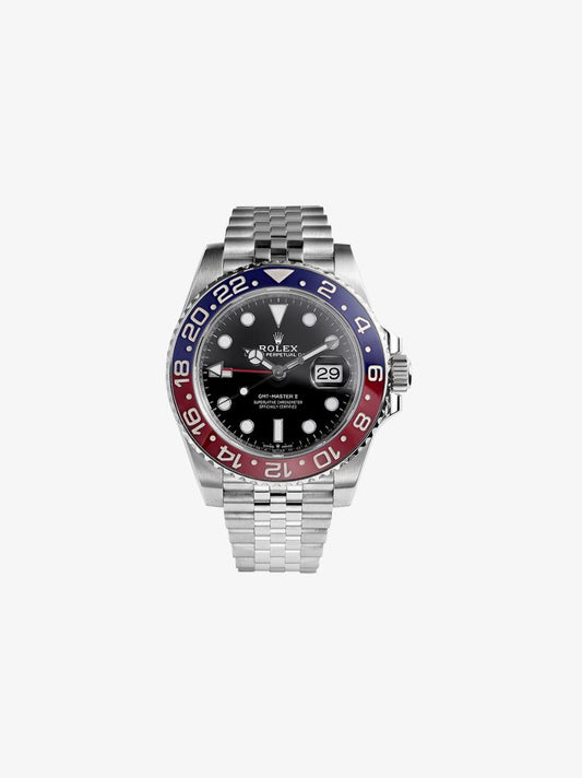 Pre-owned Gmt Master Pepsi Jubilee Watch