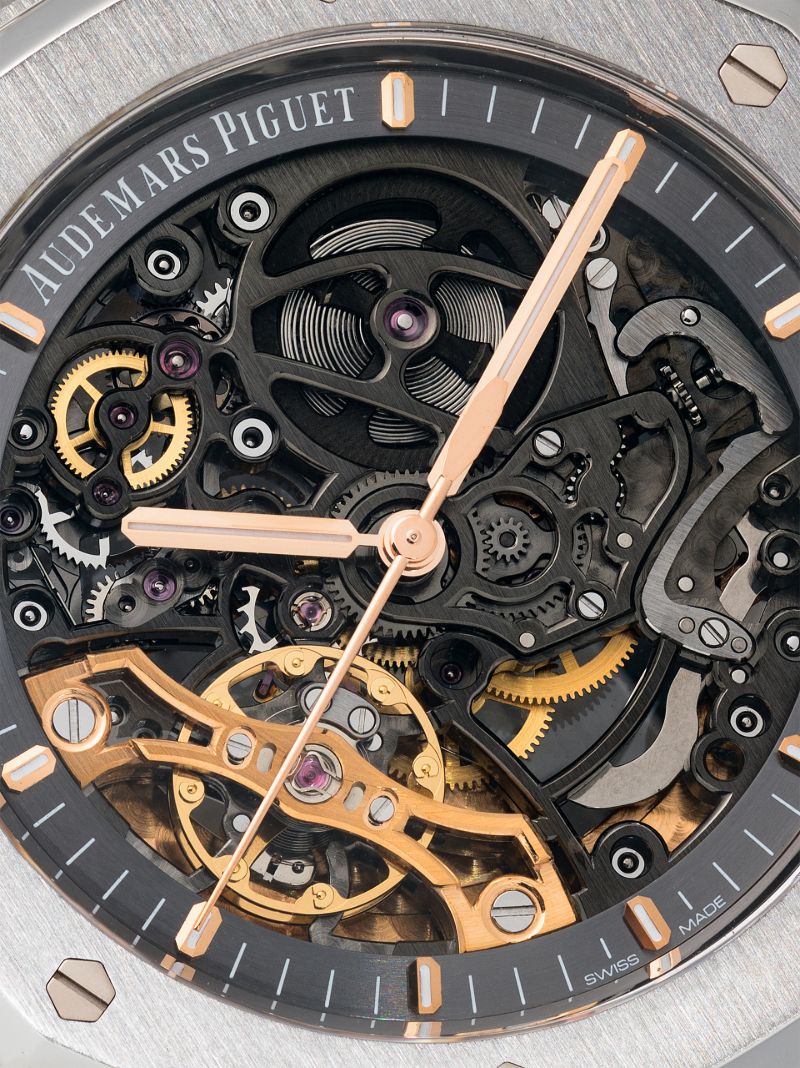 Vintage Audemars Piguet Royal Oak Skeleton Stainless Steel Watch