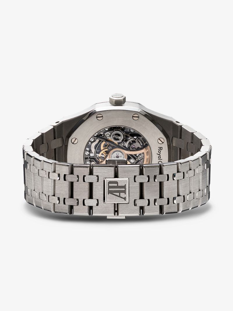 Vintage Audemars Piguet Royal Oak Skeleton Stainless Steel Watch
