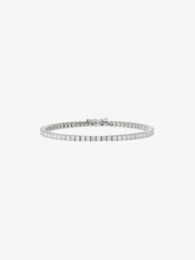 18k White Gold Diamond Tennis Bracelet