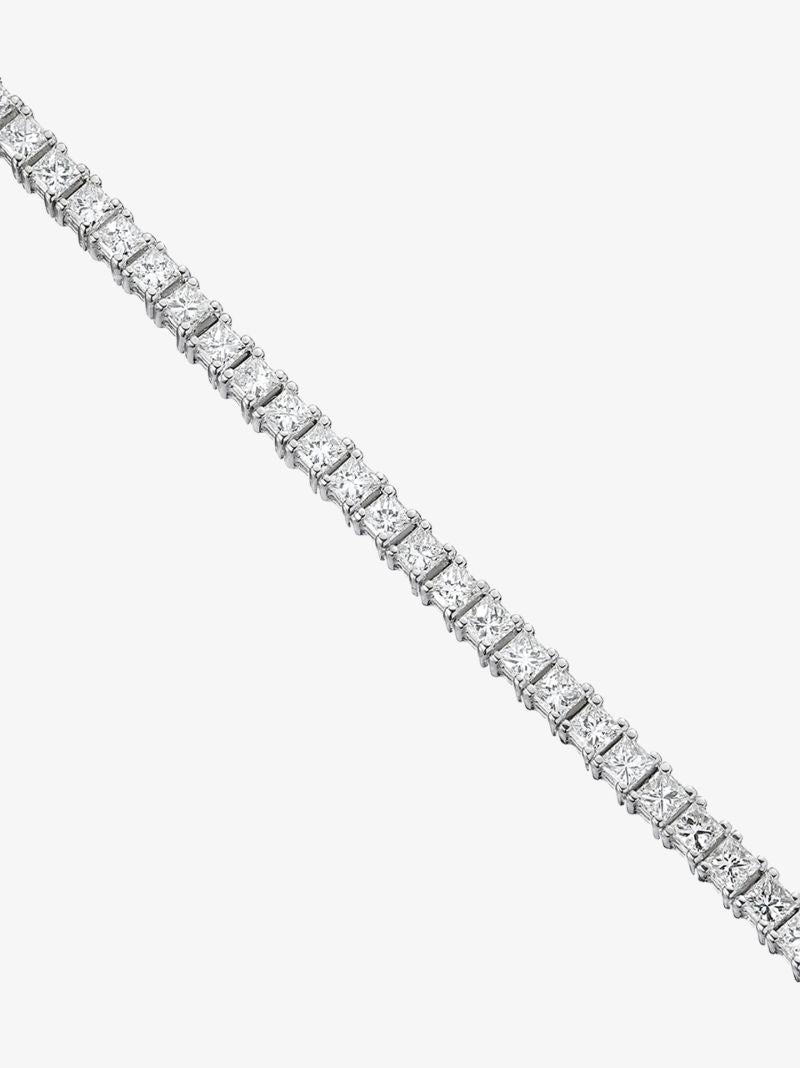 18k White Gold Diamond Tennis Bracelet