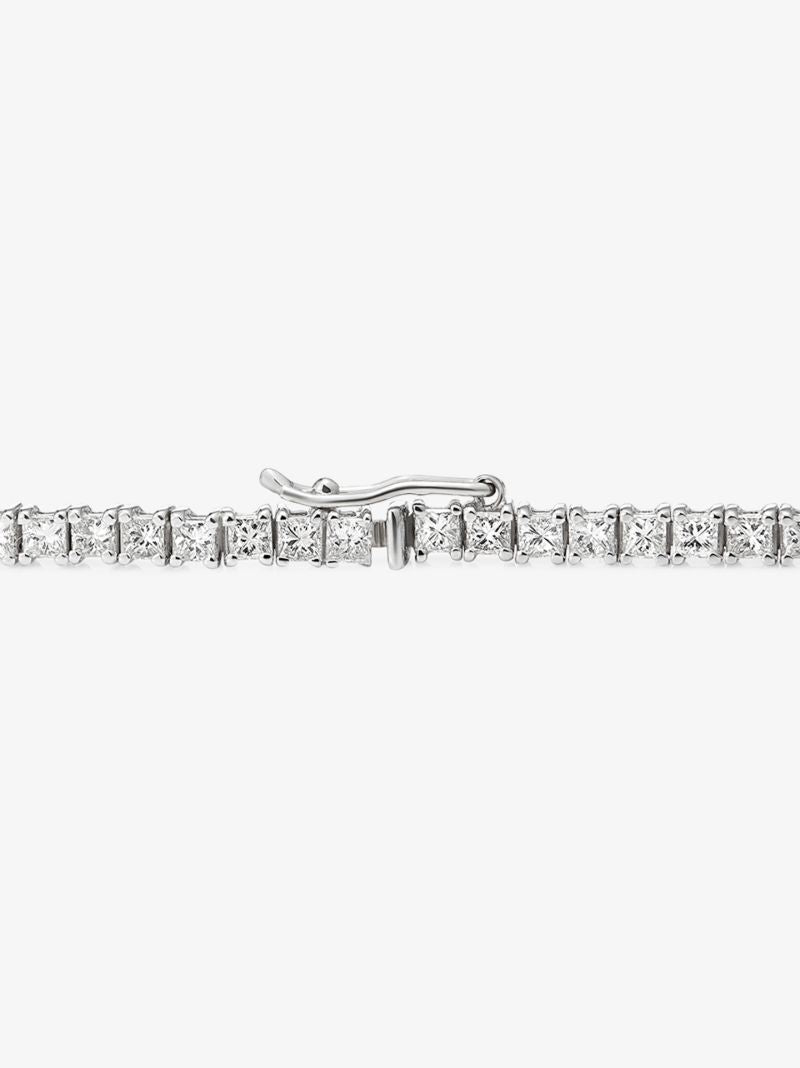 18k White Gold Diamond Tennis Bracelet