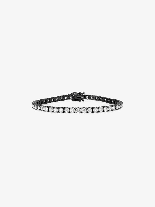 18k Black Gold Diamond Bracelet