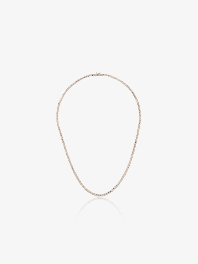 18k White Gold Diamond Necklace