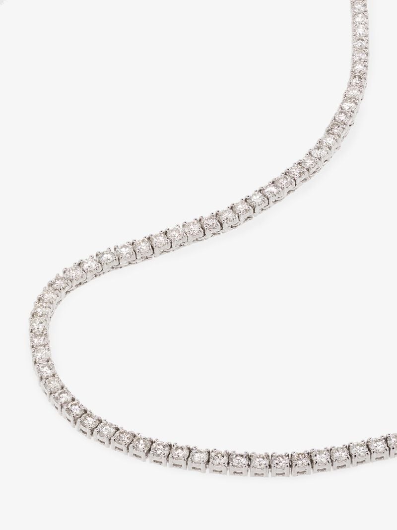 18k White Gold Diamond Necklace