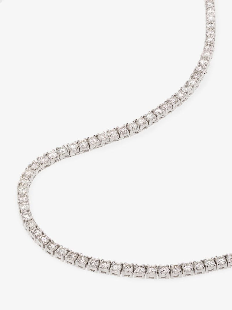 18k White Gold Diamond Necklace