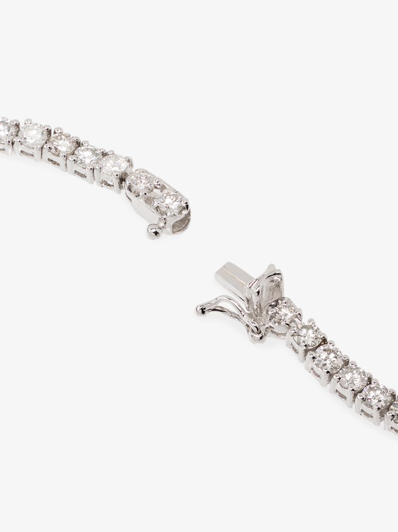 18k White Gold Diamond Necklace