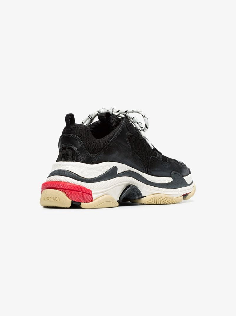 Black Triple S Sneakers