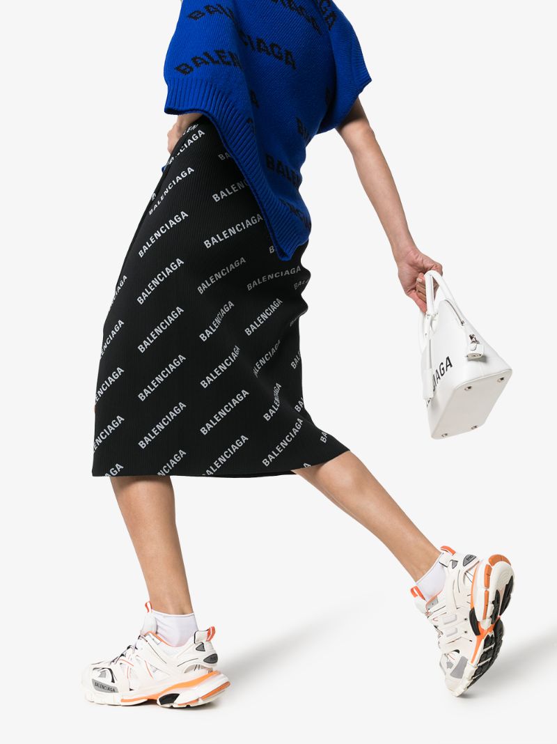 White Track Sneakers