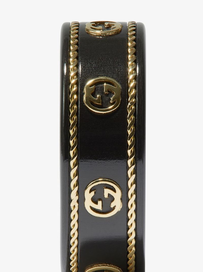 18k Yellow Gold Icon Logo Ring