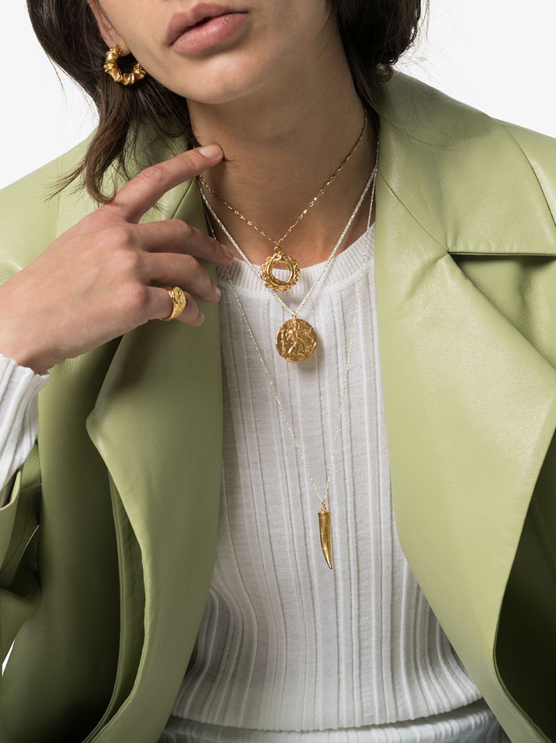 24k Gold-plated St Christopher Chapter Iii Necklace