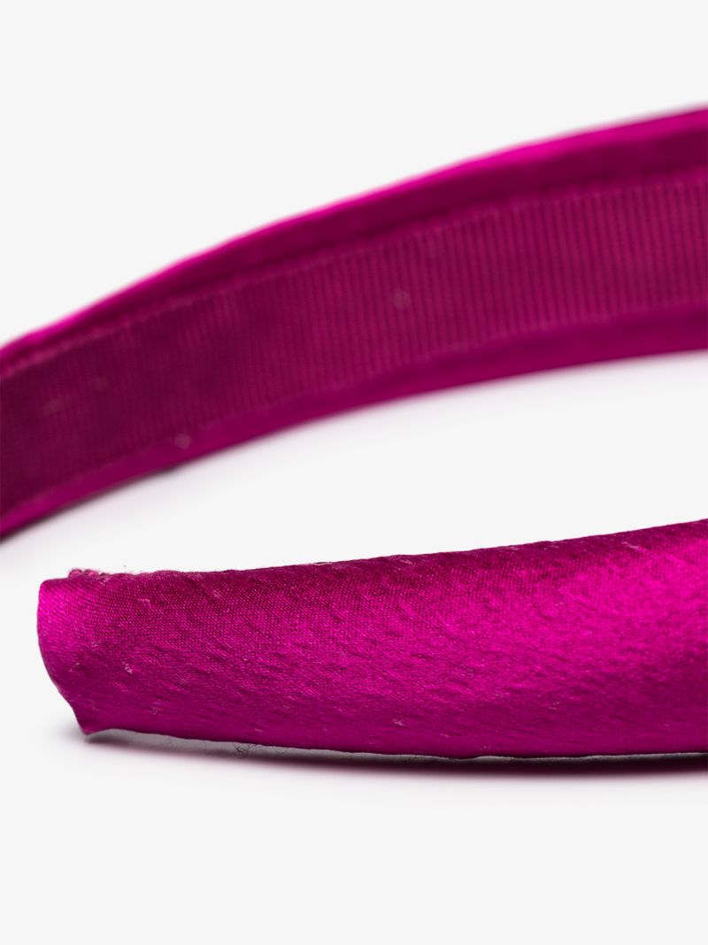 Pink Tori Silk Headband