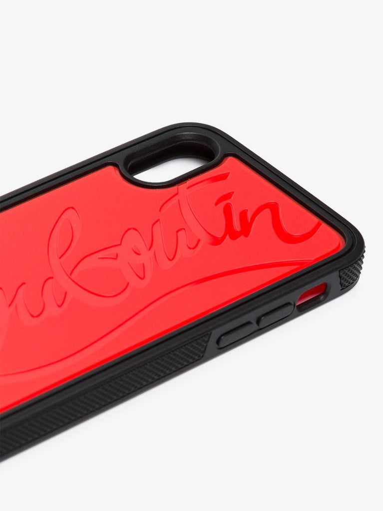 Black and Red Loubiphone Iphone X Case