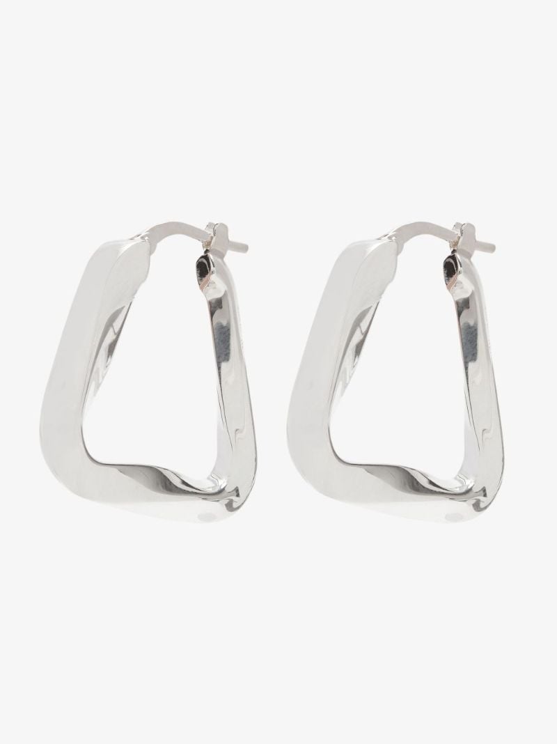 Sterling Silver Essentials Hoop Earrings