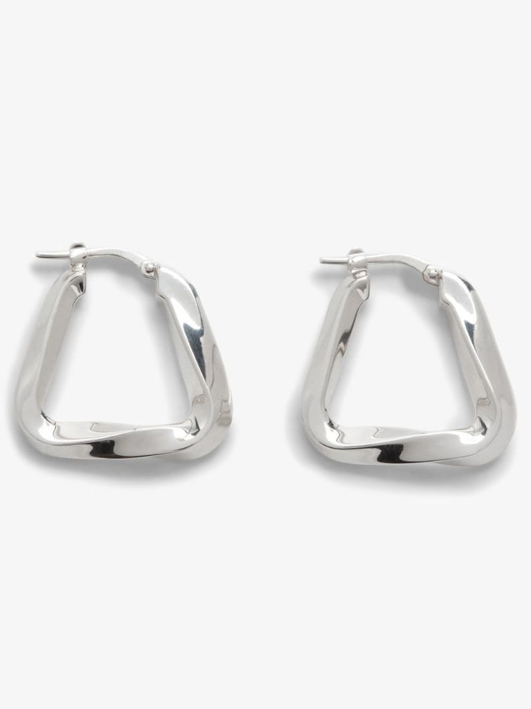 Sterling Silver Essentials Hoop Earrings