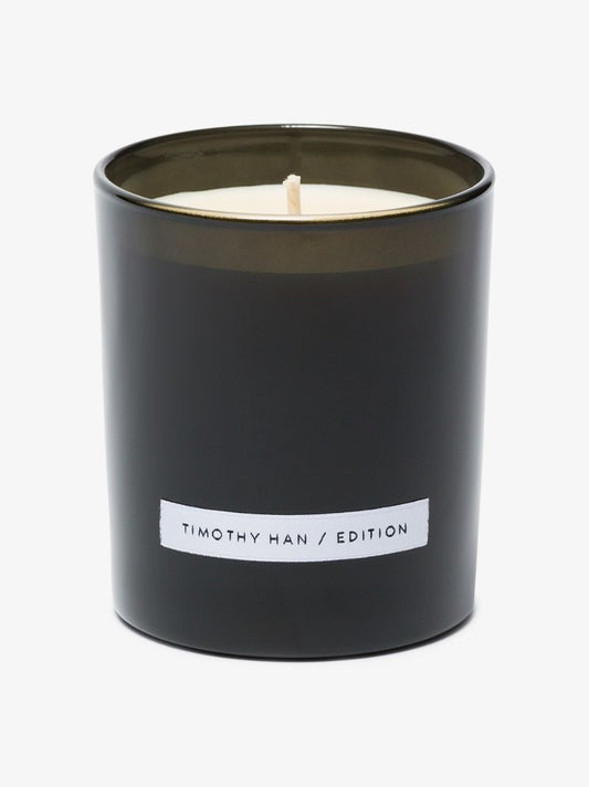 Black and White on the Road Candle