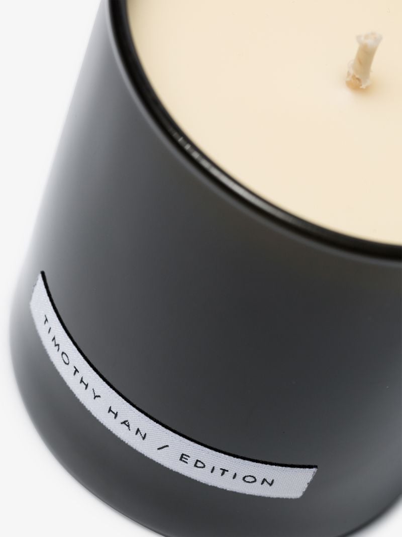Black and White on the Road Candle