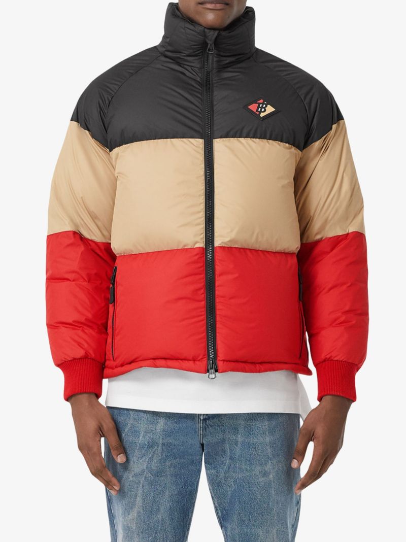 Branston Colour Block Puffer Jacket
