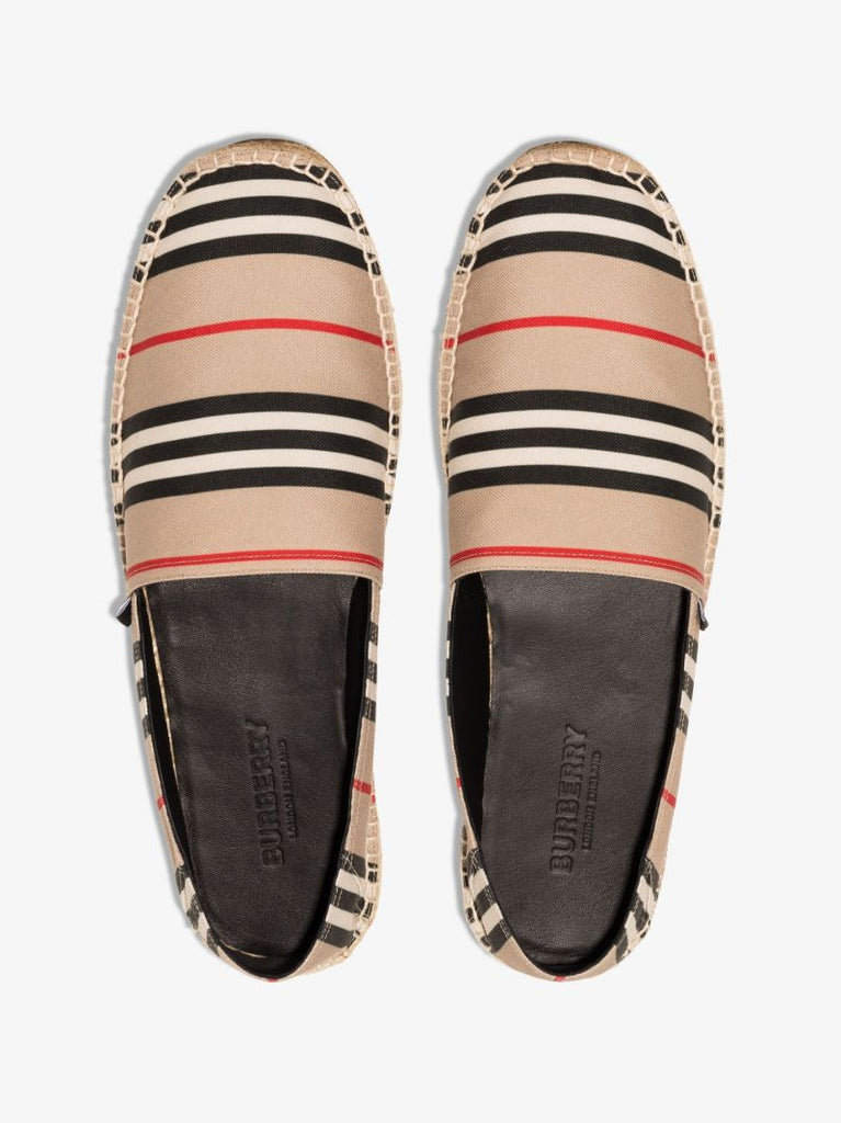 Neutral Icon Stripe Espadrilles