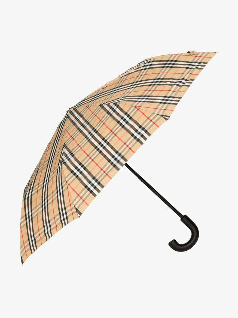 Brown Trafalgar Vintage Check Umbrella