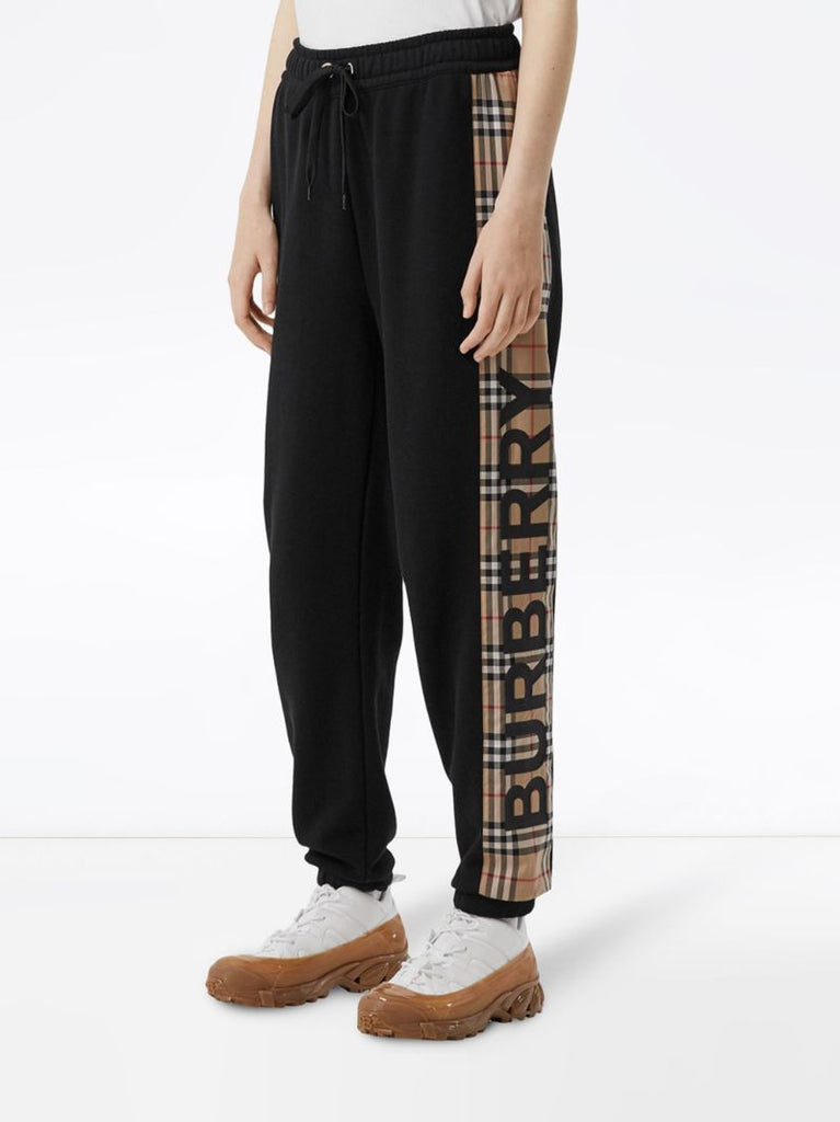 Raine Vintage Check Panel Track Pants